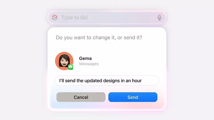 Siri va permettre de choisir combien ...