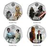 En kongelig gave til Star Wars-fans: Det britiske myntverket har gitt ut en numismatisk samling med figurer fra den ikoniske filmsagaen.-4
