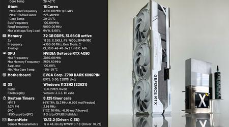 Enthusiast overclocks the GPU in an NVIDIA GeForce RTX 4090 graphics card to a record 3.93GHz