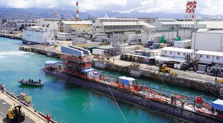 The US starts modernising the Virginia nuclear submarine in Pearl Harbor