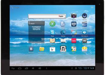 9.7-дюймовый планшет Ritmix RMD-1055 на ОС Android 4.1 с модулем 3G