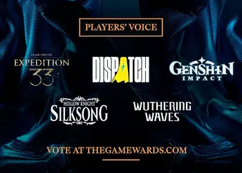 Помогите выбрать лучшего: в последний этап номинации “Голос игроков” в рамках TGA 2025 вошли  Expedition 33, Dispatch и Hollow Knight: Silksong