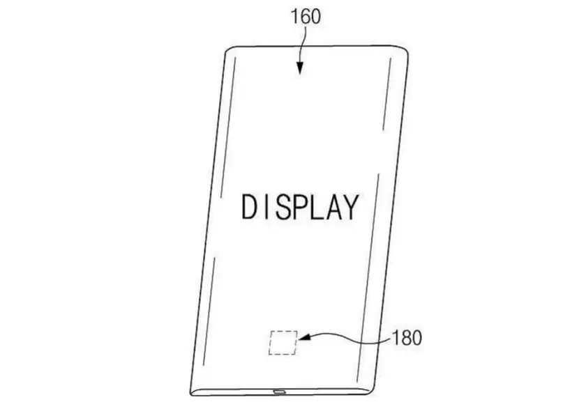 Samsung патентует смартфон со сканером отпечатков в дисплее