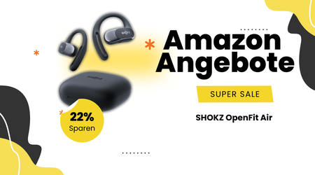 SHOKZ OpenFit Air Open-Ear Kopfhörer – Jetzt 30€ Rabatt!