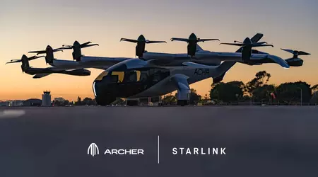 Archer Aviation та Starlink: гігабіти у небі для тих, хто поспішає