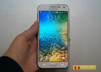 Обзор смартфона-«среднячка» Samsung Galaxy E5