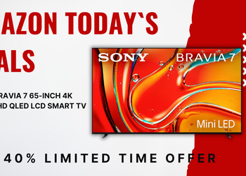 Sony BRAVIA 7 65-Inch 4K Ultra HD Smart TV – Now $802 Off!