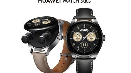 Lancement en Europe des Huawei Watch Buds avec écran AMOLED, capteur SpO2 et écouteurs intégrés