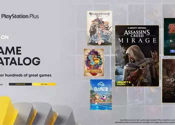 Новая подборка игр уже доступна подписчикам PS Plus Extra и Premium — в каталоге девять тайтлов, среди которых Wo Long: Fallen Dynasty и Assassin’s Creed Mirage