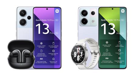 Die Redmi Note 13 Smartphone-Serie wird in Europa zusammen mit den Xiaomi Buds 4 Pro, der Xiaomi Watch S1 Active und dem Xiaomi Smart Band 8 verkauft werden.