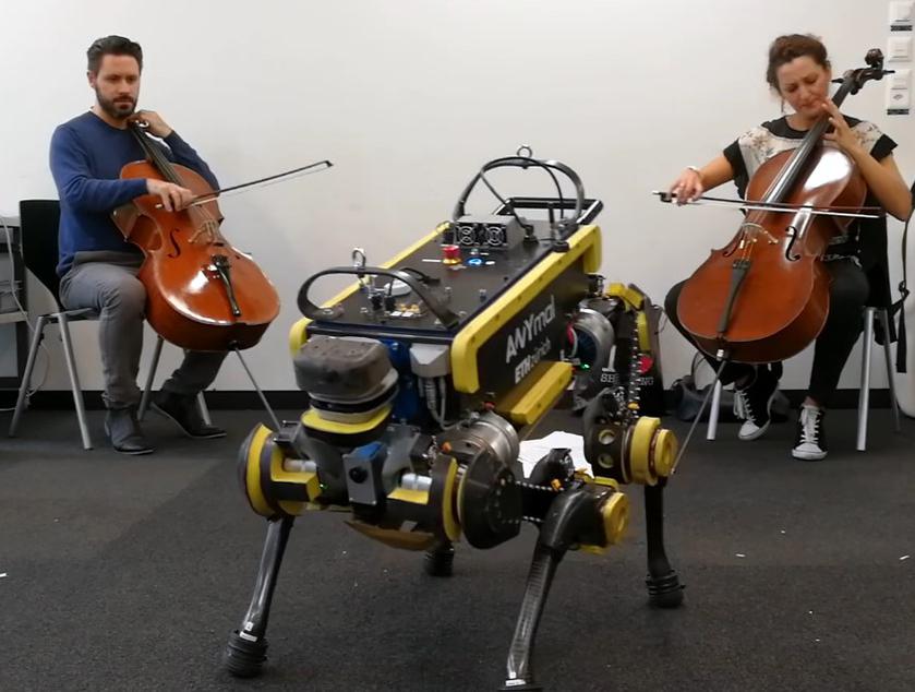 Почувствуй бит: швейцарские ученые научили робота танцевать