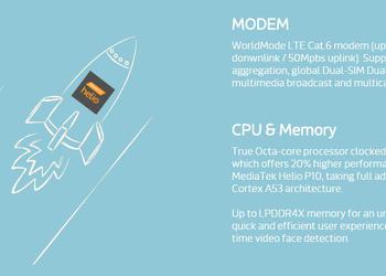 MediaTek представила восьмиядерный процессор Helio P20 с поддержкой LPDDR4X