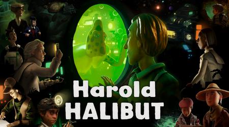Harold Halibut review: a retro-futuristic story in stop-motion style