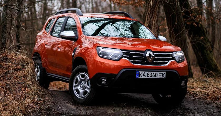 Renault Duster продолжает лидировать: самый популярный кроссовер в Украине