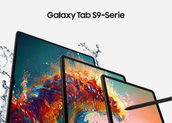 Les trois tablettes Samsung Galaxy Tab S9 dévoilées dans des rendus officiels : La Galaxy Tab S9 Ultra conservera une encoche