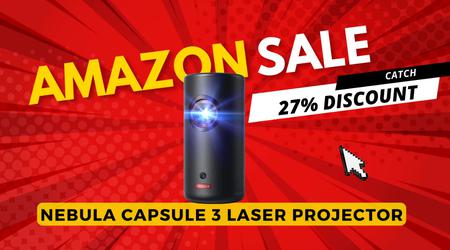 NEBULA Capsule 3 Laser Projector - Now $200 Discount!