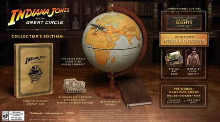 Wie wil er een wereldbol? Bethesda heeft collector's en premium edities onthuld van het actieavontuur Indiana Jones and the Great Circle