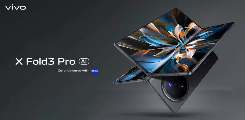 Самый тонкий складной смартфон на рынке vivo X Fold 3 Pro дебютировал за пределами Китая
