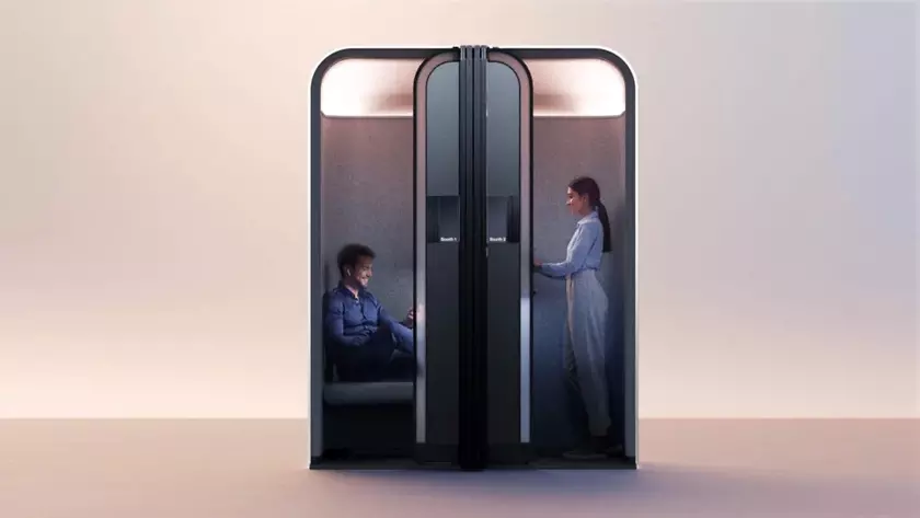 Концепт рабочей кабины Boeing в самолете