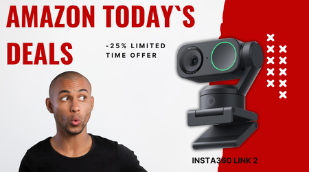 Insta360 Link 2 Smart Webcam – Save 25% Today!