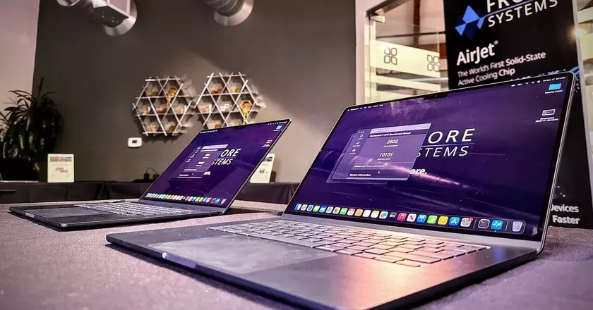 Frore оснастила MacBook Air ультразвуковыми кулерами AirJet Mini, которые могут отводить до 4,25 Вт тепловой энергии