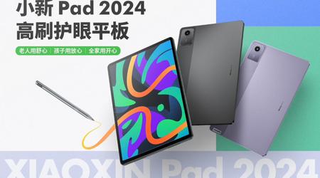 Lenovo Xiaoxin Pad 2024 - Snapdragon 685, 90Hz skjerm, to 8MP-kameraer og 7040 mA*h batteri til en pris av $150