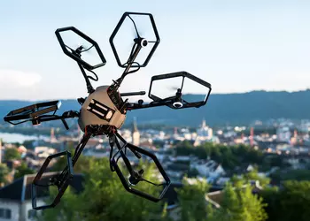 Дрон Voliro с поворотными винтами: 360 градусов свободы