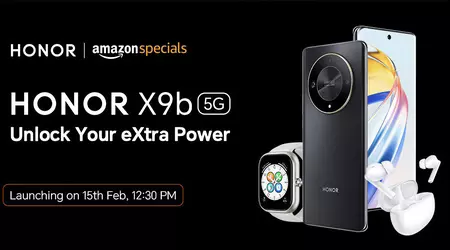 C'est officiel : Honor X9b, Honor Choice Earbuds X5 et Honor Choice Watch seront lancés le 15 février.