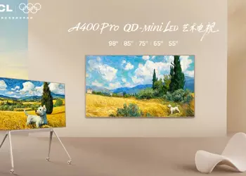Телевизор как произведение искусства: TCL представила серию QD-Mini LED Art TV A400 Pro