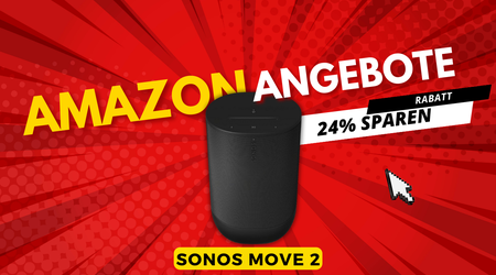 Sonos Move 2 Premium Bluetooth Lautsprecher – Zum Black Friday 120€ Rabatt!