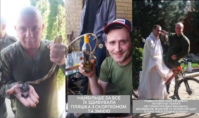 Les occupants russes ont filmé leurs "divertissements" et leurs pillages sur le téléphone d'une Ukrainienne volé : les photos et la vidéo ont été sauvegardées dans le stockage Google.