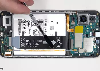 PBKreviews: Galaxy F56 5G оказался одним из самых ремонтопригодных смартфонов Samsung — оценка 9 из 10