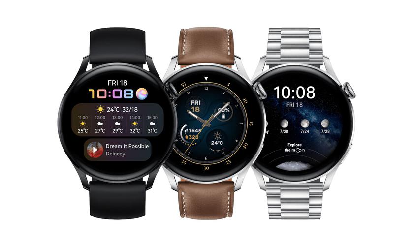  Huawei Watch 3 и Huawei Watch 3 Pro начали получать новое обновление ПО