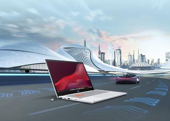 ASUS presenta el Vibe CX34 Flip Chromebook con chip Intel Alder Lake, pantalla de 144 Hz y protección MIL-STD-810H