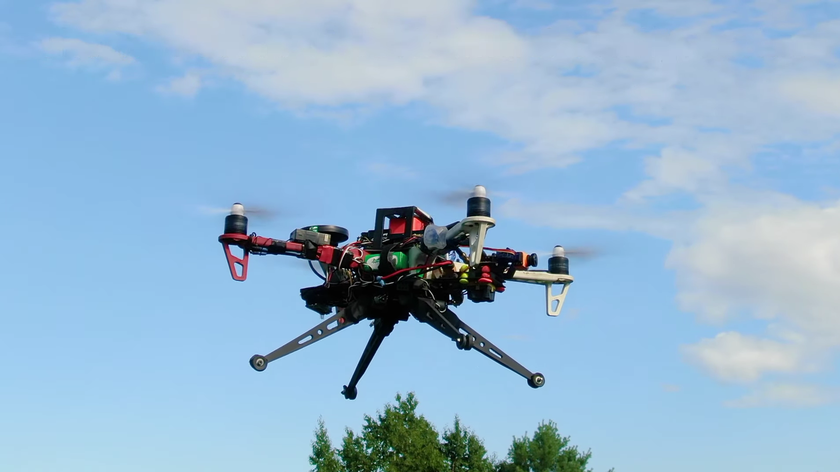 teach DJI quadcopter will land on roofs | gagadget.com