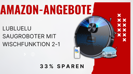 Lubluelu Saugroboter SL60D mit Wischfunktion – Heute 77€ Rabatt!