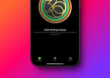 iOS 18.2 представляет награды за активность "All Rings Closed" для Apple Watch