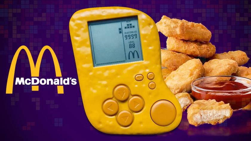 McDonald’s выпустил тетрис в форме куриного наггетса всего за $4,25