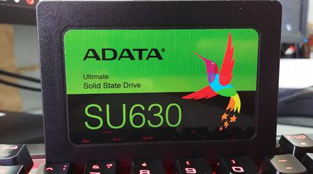 Огляд ADATA Ultimate SU630: SSD-накопичувач початкового рівня із флеш-пам'яттю 3D QLC