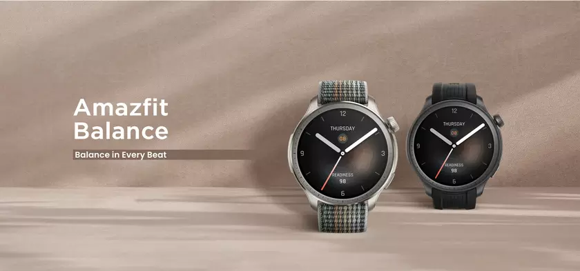 Amazfit Balance: AMOLED-дисплей, корпус на 46 мм, защита от воды и функции ИИ для отслеживания показателей здоровья