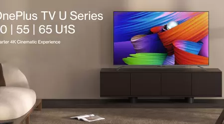 OnePlus TV U1S: a smart TV lineup with 4K screens on 50, 55 and 65 inches, HDR10+ support and a price starting from $547
