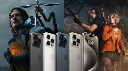 Нова ера мобільного геймінгу: iPhone 15 Pro та iPhone 15 Pro Max зможуть запускати нативні версії Death Stranding, Resident Evil Village, рімейку Resident Evil 4 та Assassin's Creed Mirage, ідентичні консольним версіям