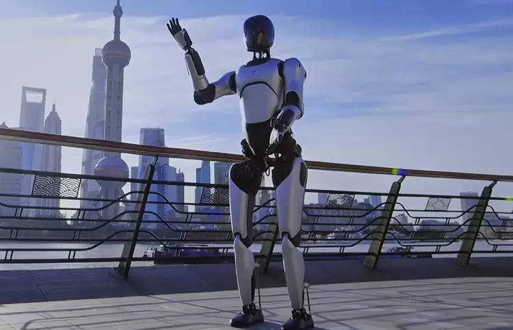 Humanoid robot AgiBot A2 earned a ...