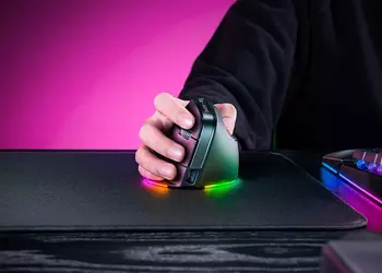 Razer выпустила свою первую вертикальную мышь Pro Click V2 с RGB-подсветкой