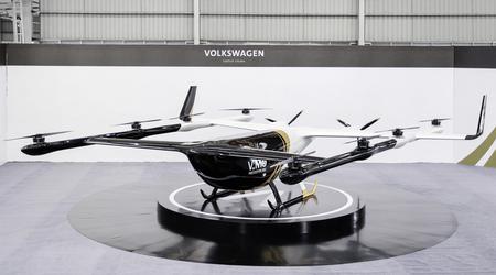 Volkswagen showed a prototype of an unmanned air cab V.MO