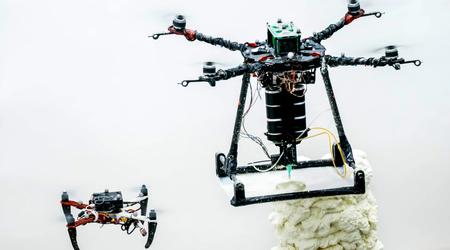 Des scientifiques britanniques et suisses ont transformé un quadcoptère en une imprimante de construction 3D