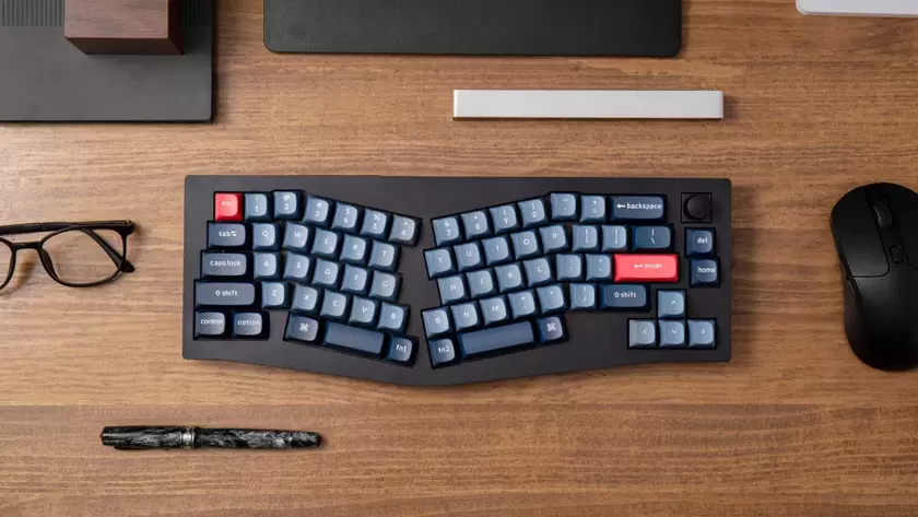 Механическая клавиатура Keychron V8 Max с прокладкой и горячей заменой переключателей выпущена в Китае