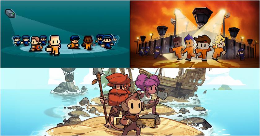 Пиксельную стратегию о побеге из тюрьмы The Escapists 1&2 и игру о выживании на острове The Survivalists можно приобрести в Steam до 29 июня за менее чем $10