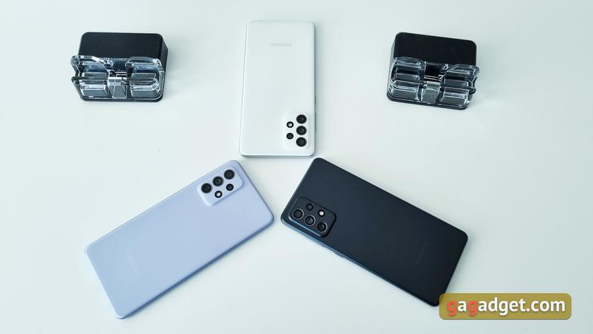 Смартфоны Samsung Galaxy A72, A52 и A32 своими глазами-9