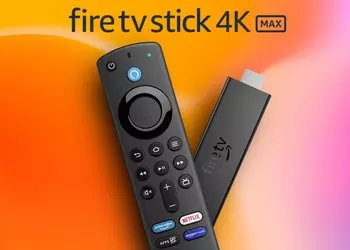 Скидка 30 евро: приставку Fire TV Stick 4K Max с поддержкой Wi-Fi 6, HDR и Dolby Vision продают на Amazon за 44.99 евро